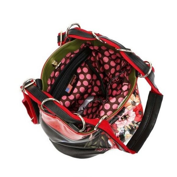 NICOLE LEE MULTIFUNCTIONAL BUCKET BAG BACKPACK main image 8